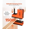 VEVOR F tipo spaustuvai medienos apdirbimui, 2 vnt., 61 cm, oranžiniai