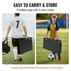 VEVOR Futbolo atšokimo lenta, HDPE, sulankstoma, 115 x 45 cm
