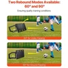 VEVOR Futbolo atšokimo lenta, HDPE, sulankstoma, 100 x 40 cm