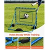 Koduva Futbolo kamuolio atmušimo tinklas VEVOR, Q195 geležinis rėmas, 147 x 117 cm
