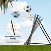 Koduva Futbolo rebounderis, 128 x 118 cm, juodas