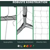 Koduva Futbolo vartai, pilki, 300 x 120 x 200 cm