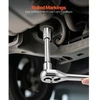 Koduva Galvučių ir terkšlių rinkinys VEVOR XL3277, 149 dalių, 9,5 / 6,4 / 12,7 mm, CR-V legiruotas plienas