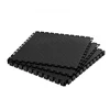 VEVOR Garažo grindų plytelės, PVC, juodos, 8 vnt., 51 x 51 x 0,5 cm