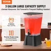 VEVOR Gėrimų dozatorius, 19 l, juodas, PP plastikas