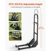 VEVOR Golf cart galinės sėdynės laikiklis MX24-111, juodas, 450 x 235 x 905 mm
