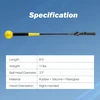 Promotion Golfui Svyravimo Treniruoklis su Svorine Galva 80 cm Geltonas