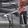 VEVOR Grandininis vamzdžių raktas TD06A-2, CRV, iki 34 cm, grandinės ilgis 122 cm