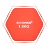 Koduva Hantelių rinkinys, 2 vnt., 2 x 1,5kg, vinilu dengtas ketus, oranžinis, 7 x 15 cm