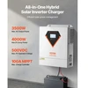 VEVOR Hibridinis saulės inverteris EM3500-24L, 3500 W, 24 V DC į 220/230 V AC