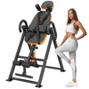 VEVOR Inversinis stalas QD002, plienas ir PU oda, oranžinis/juodas, iki 136 kg