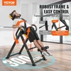 VEVOR Inversinis stalas QD002, plienas ir PU oda, oranžinis/juodas, iki 136 kg
