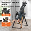 VEVOR Inversinis stalas QD002, plienas ir PU oda, oranžinis/juodas, iki 136 kg