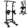 VEVOR Jėgos bokštas prisitraukimams ir atsispaudimams SJ81, iki 150 kg, 91 x 98 x 186-236 cm