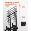VEVOR Jėgos bokštas prisitraukimams ir atsispaudimams SJ81, iki 150 kg, 91 x 98 x 186-236 cm