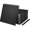 VEVOR Jungiami sporto grindų kilimėliai, 16 vnt., 31,5 x 31,5 x 1 cm, kupranugario / pilka / smėlio