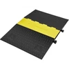 VEVOR Kabelio apsaugos rampa CP-5DA(7508001), 114,5 x 80 x 5 cm, juoda / geltona