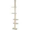 Koduva Kačių draskyklė, reguliuojamas aukštis 225-275 cm, kreminė balta