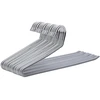 Koduva Kelnių pakabos, 20 vnt., pilkos, metalinės su PVC danga, 38 x 14,5 x 0,5 cm