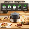Koduva Keraminė kaitlentė ir grilis, 2-in-1, 2000 W, balta