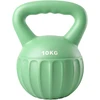 Virdulys Koduva Kettlebell 10 kg, žalia, plastikas, smėlio užpildas, 21 x 21 x 27 cm