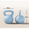 Virdulys Koduva Kettlebell 6kg, mėlyna, plastikas, smėlio užpildas, 17 x 17 x 23 cm