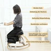 Koduva Kneeling chair ergonomiška kelių kėdė, juoda, 120 kg