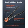 VEVOR Kniedžių veržlių įrankio rinkinys DY-8805A, 42 cm, oranžinis / juodas, su 13 įtvarų ir 130 veržlių
