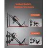 VEVOR Kojų preso ir hack squat treniruoklis HM1904, juoda / raudona, 215 x 147 x 123 cm