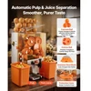 VEVOR Komercinė citrusinių vaisių sulčiaspaudė NS2000E-2T, 120 W, nerūdijantis plienas, 52 x 43 x 78 cm