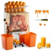 VEVOR Komercinė citrusinių vaisių sulčiaspaudė NS2000E-2, 120 W, nerūdijantis plienas, 65 x 42 x 78 cm