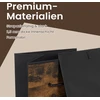 Koduva Komoda su 7 medžiaginiais stalčiais, metalinis rėmas, 98 x 28,5 x 85 cm, ruda-juoda