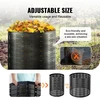 Koduva Komposto dėžė VEVOR, HDPE, juoda, 1000 l, 335 x 90 cm