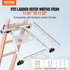 VEVOR Kopėčių stabilizatorius KH-WD04, anglinis plienas, matinė sidabro spalva, 82 x 71 x 6 cm, iki 150 kg