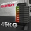 Koduva Kraftstation su 45 kg svorių bloku, 180 x 108 x 200 cm, juoda, plienas