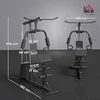 Koduva Kraftstation su 45 kg svorių bloku, 180 x 108 x 200 cm, juoda, plienas