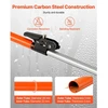 VEVOR Krovinio fiksavimo strypas CB2501SNB, plienas ir plastikas, oranžinis, reguliuojamas 102-185 cm