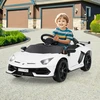 Koduva Lamborghini 12V Elektrinis Vaikiškas Automobilis Baltas