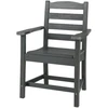 Koduva Lauko Adirondack kėdė HDPE pilka
