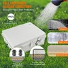 VEVOR Lauko elektros jungiamoji dėžutė, ABS plastikas, juoda, 53 x 43 x 20 cm