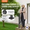VEVOR Lauko laiptų turėklas BP-12, 1-2 pakopoms, anglinis plienas, juodas, 154 x 8 x 99 cm