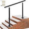 Koduva Lauko laiptų turėklas VEVOR LZHS-4FT, aliuminis ir geležis, juodas, 121 x 91 cm