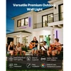 VEVOR Lauko sieninis šviestuvas, 2 vnt., RGB, 100 cm, 2700K-6000K