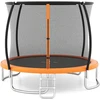 Koduva Lauko sunkiojo trampolinas su apsauginiu tinklu - oranžinė