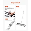 VEVOR Lawn leveling rake, juodas, carbon steel, 229 x 91,4 cm