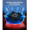 VEVOR LED aukštų patalpų šviestuvai, 20 vnt., 150 W, 5000 K, 21000 lm, juodi, 30 x 30 x 8 cm