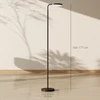 Koduva LED pastatomas šviestuvas su magnetiniu nuotolinio valdymo pultu, reguliuojamas, sukamas, metalas, juodas