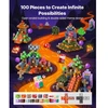 Koduva Magnetinės kaladėlės VEVOR Dark Castle Set, 100 vnt., 2 x 2 x 2 cm, nuo 3 metų