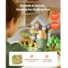Koduva Magnetinės kaladėlės VEVOR Forest Castle Set, 150 vnt., 3+ m.