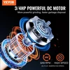 VEVOR Maisto atliekų smulkintuvas JW-V50, 0,56 kW, 3930 RPM